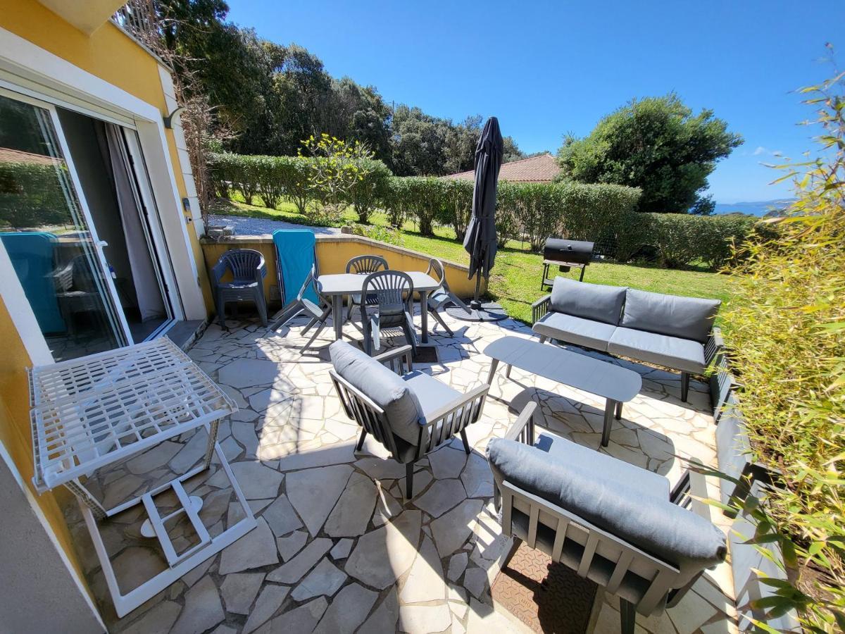 T3 Propriano Vue Mer, Neuf, Climatise Et Classe 4 Etoiles Viggianello Экстерьер фото